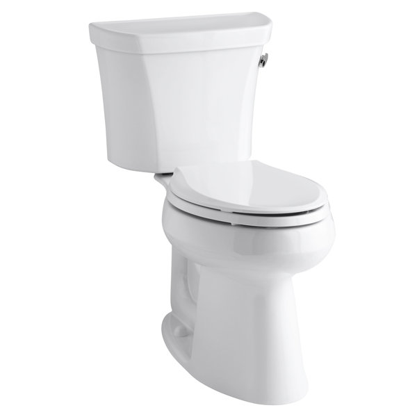 highline tall two piece elongated 1.28 gpf tall height toilet